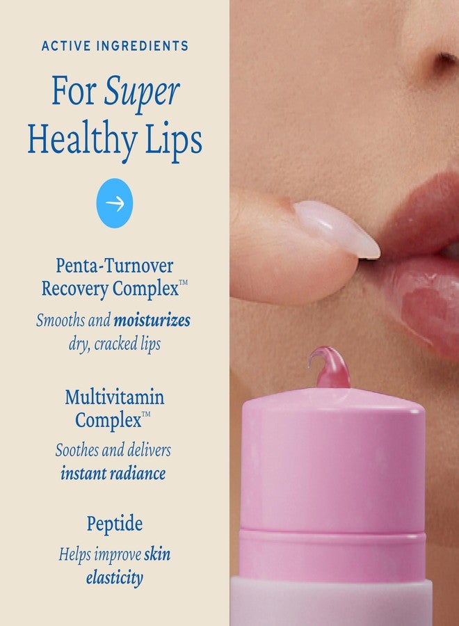 belif Super Knights Tinted Lipcerin - Berry | Hydrating & Tinted Lip Butter Balm with Peptides & Multivitamin Complex | Smooths Lip Texture & Strengthens Barrier | Korean Skincare for Teens & Women - Image 3